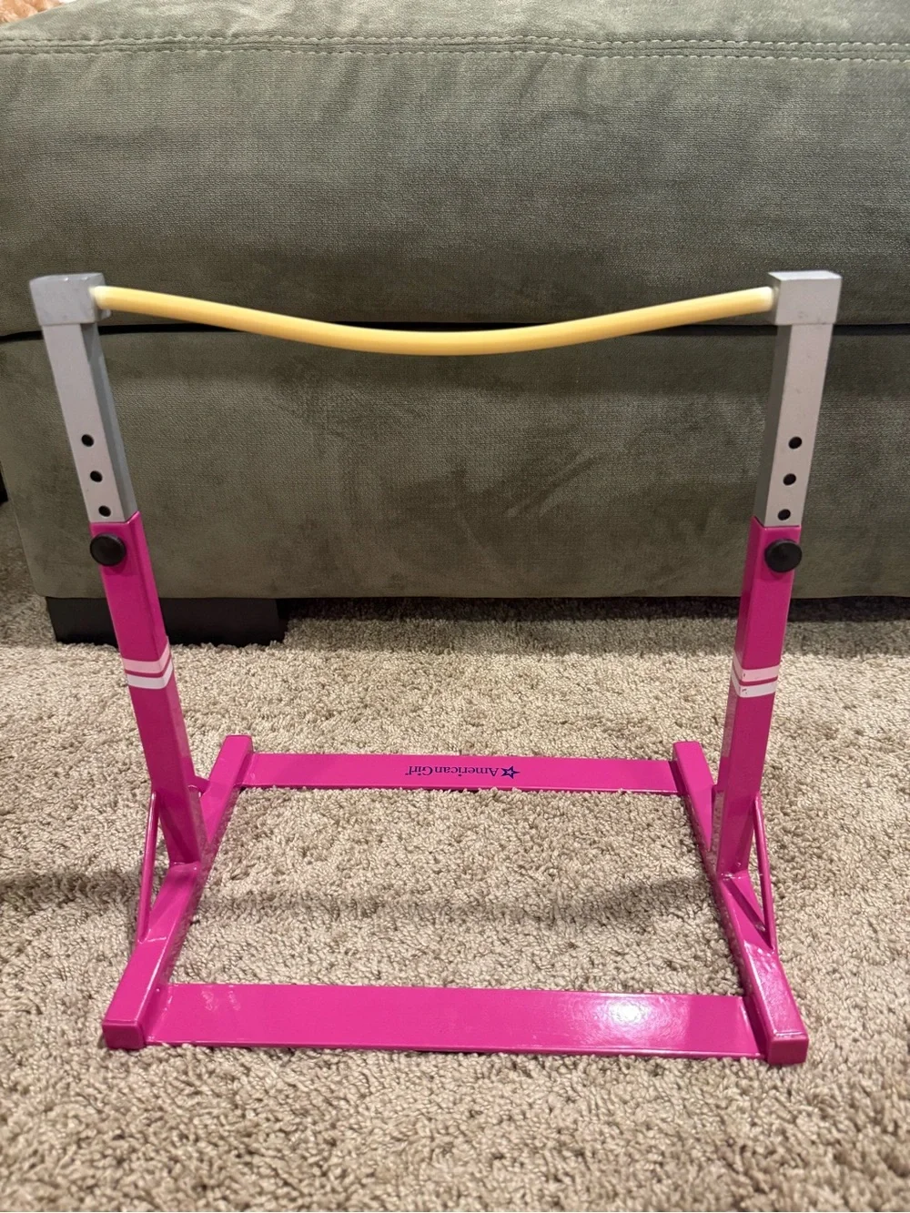 American Girl Lila’s Gymnastics Uneven Bars – Retired 18” Doll Accessory RETIRED